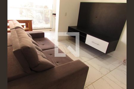 Sala de apartamento para alugar com 1 quarto, 40m² em Vila Andrade, São Paulo