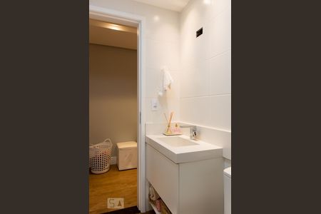 Banheiro de apartamento para alugar com 1 quarto, 45m² em Baeta Neves, São Bernardo do Campo