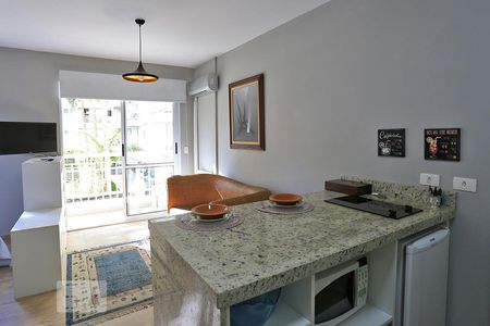 Cozinha de kitnet/studio para alugar com 1 quarto, 32m² em Jardim Ampliação, São Paulo