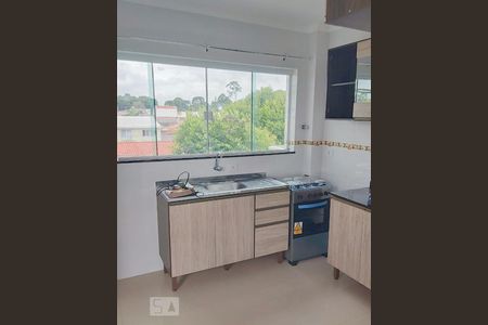 Cozinha de apartamento para alugar com 2 quartos, 53m² em Afonso Pena, São José dos Pinhais