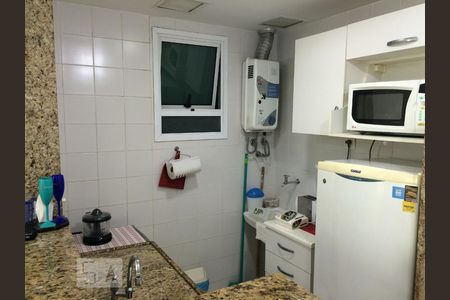 Cozinha de apartamento à venda com 1 quarto, 50m² em Lagoa, Rio de Janeiro