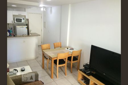 Sala de apartamento à venda com 1 quarto, 50m² em Lagoa, Rio de Janeiro