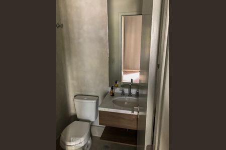 Lavabo de kitnet/studio para alugar com 1 quarto, 49m² em Tamboré, Santana de Parnaíba