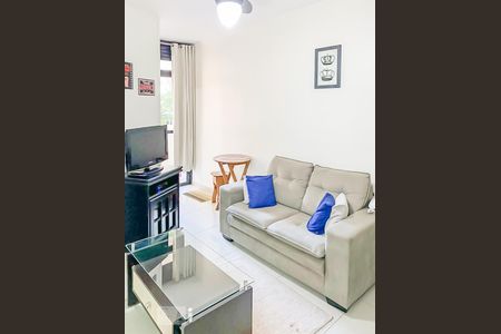 Sala  de apartamento para alugar com 1 quarto, 37m² em Indianópolis, São Paulo
