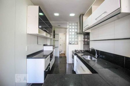 Cozinha de apartamento à venda com 3 quartos, 141m² em Santo Antônio, Belo Horizonte