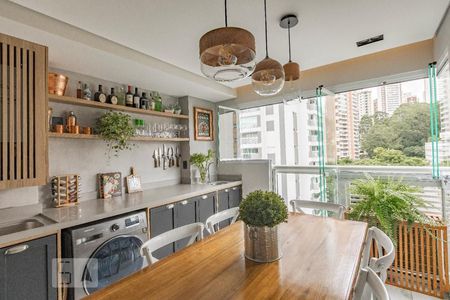 Varanda gourmet de apartamento para alugar com 2 quartos, 57m² em Vila Andrade, São Paulo