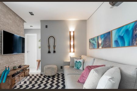 Sala de apartamento para alugar com 2 quartos, 57m² em Vila Andrade, São Paulo