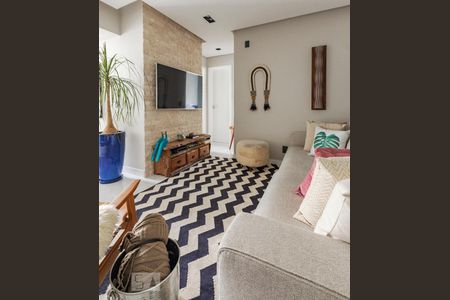 Sala de apartamento para alugar com 2 quartos, 57m² em Vila Andrade, São Paulo