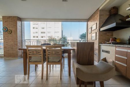 Varanda de apartamento à venda com 3 quartos, 125m² em Jardim Novo Santo Amaro, São Paulo