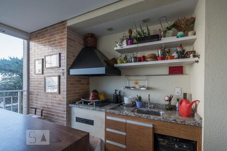 Varanda de apartamento à venda com 3 quartos, 125m² em Jardim Novo Santo Amaro, São Paulo