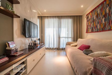 Sala de apartamento à venda com 3 quartos, 125m² em Jardim Novo Santo Amaro, São Paulo