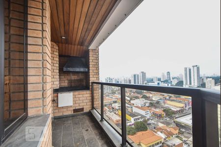 Varanda Gourmet de apartamento à venda com 4 quartos, 211m² em Chácara Santo Antônio (zona Sul), São Paulo