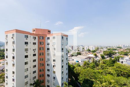 Vista do Quarto de apartamento para alugar com 1 quarto, 37m² em Anil, Rio de Janeiro