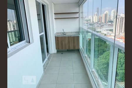 Varanda de apartamento para alugar com 1 quarto, 50m² em Vila Gomes Cardim, São Paulo