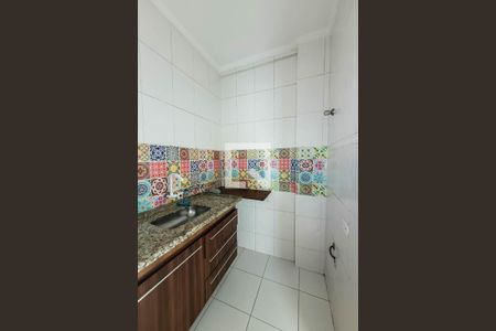 Cozinha de kitnet/studio para alugar com 1 quarto, 22m² em Bela Vista, São Paulo