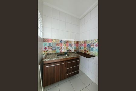 Cozinha de kitnet/studio para alugar com 1 quarto, 22m² em Bela Vista, São Paulo