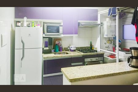 Cozinha de apartamento à venda com 2 quartos, 47m² em Jardim São Francisco (zona Leste), São Paulo