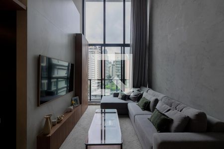 Sala de apartamento à venda com 2 quartos, 74m² em Vila Olímpia, São Paulo