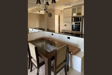 Sala de Jantar de apartamento à venda com 3 quartos, 92m² em Alphaville, Santana de Parnaíba