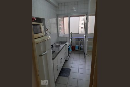 Cozinha de apartamento à venda com 2 quartos, 47m² em Fazenda Morumbi, São Paulo