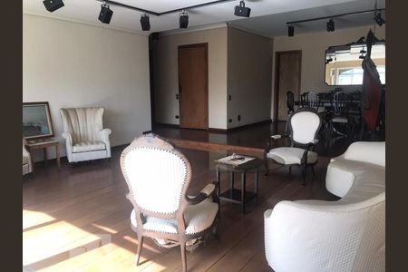 Sala de apartamento à venda com 4 quartos, 211m² em Vila Morumbi, São Paulo