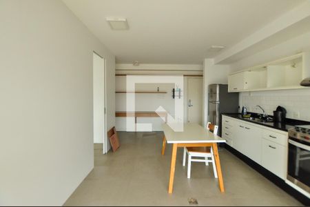 Sala/Cozinha de apartamento à venda com 1 quarto, 57m² em Pinheiros, São Paulo