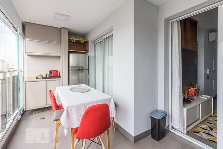 Cozinha de apartamento à venda com 1 quarto, 35m² em Campos Elíseos, São Paulo