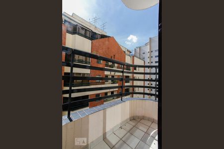 Varanda da Sala/Quarto de kitnet/studio para alugar com 1 quarto, 30m² em Vila Monte Alegre, São Paulo