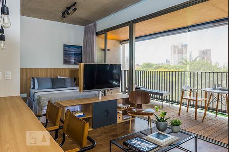 Sala  de apartamento para alugar com 1 quarto, 44m² em Vila Mariana, São Paulo