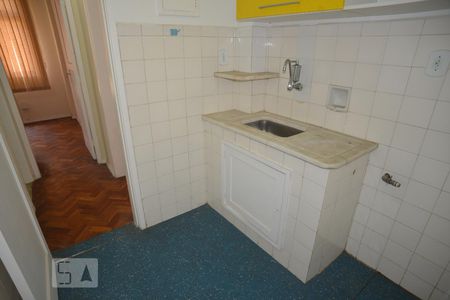 Cozinha de apartamento à venda com 1 quarto, 55m² em Flamengo, Rio de Janeiro