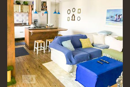 Sala/Cozinha(Fotos Proprietario) de apartamento à venda com 2 quartos, 67m² em Vila Valparaíso, Santo André