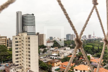 Vista do Quarto de apartamento para alugar com 1 quarto, 50m² em Higienópolis, São Paulo