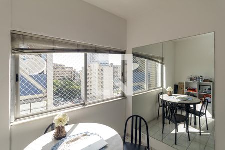 Sala de apartamento para alugar com 1 quarto, 50m² em Higienópolis, São Paulo