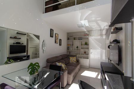 Sala de apartamento para alugar com 1 quarto, 50m² em Vila Andrade, São Paulo