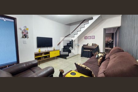 Sala de casa para alugar com 3 quartos, 210m² em Vila Camilópolis, Santo André