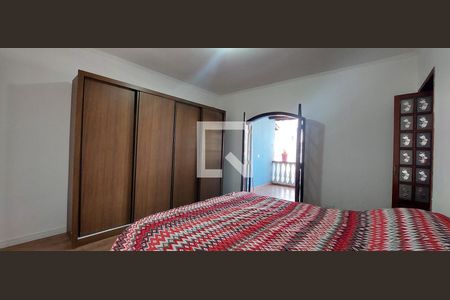 Quarto 1 suíte de casa à venda com 3 quartos, 210m² em Vila Camilópolis, Santo André