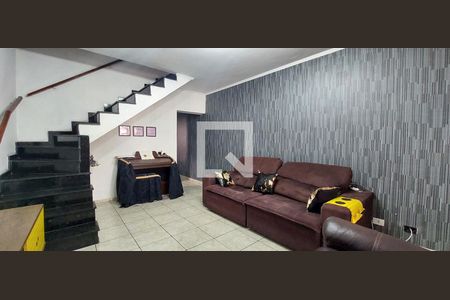 Sala de casa para alugar com 3 quartos, 210m² em Vila Camilópolis, Santo André