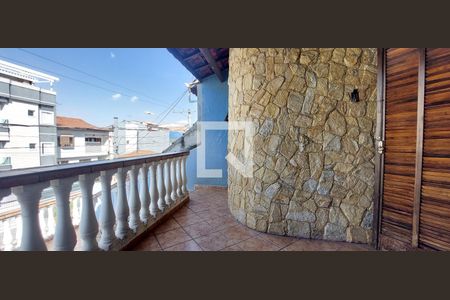 Varanda Quarto 1 suíte de casa para alugar com 3 quartos, 210m² em Vila Camilópolis, Santo André