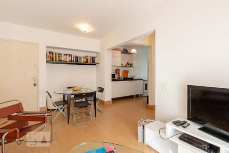 Sala de apartamento à venda com 1 quarto, 43m² em Itaim Bibi, São Paulo