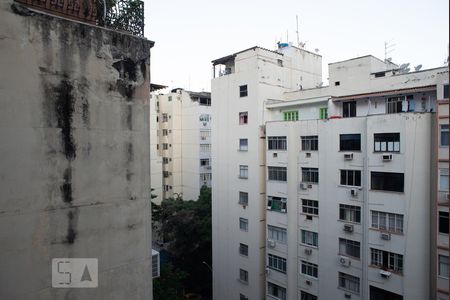 Vista da Sala de apartamento à venda com 1 quarto, 38m² em Copacabana, Rio de Janeiro