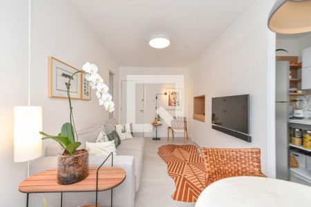 Sala de apartamento à venda com 1 quarto, 47m² em Bela Vista, São Paulo