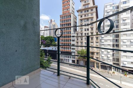 Varanda de kitnet/studio à venda com 1 quarto, 33m² em Bela Vista, São Paulo