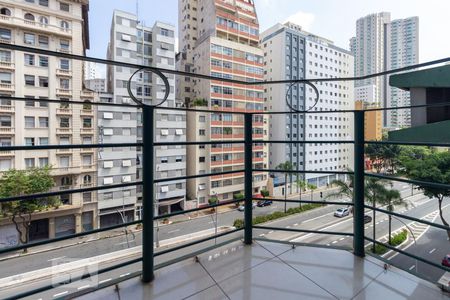 Varanda de kitnet/studio à venda com 1 quarto, 33m² em Bela Vista, São Paulo