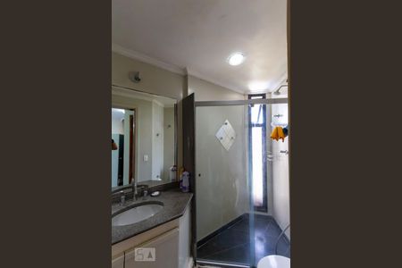 Banheiro de apartamento para alugar com 1 quarto, 45m² em Paraíso do Morumbi, São Paulo