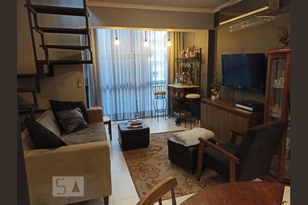 Sala de apartamento à venda com 2 quartos, 92m² em Auxiliadora, Porto Alegre