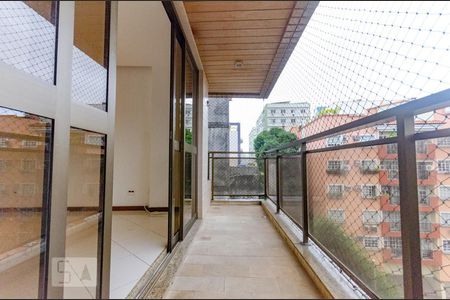 Varanda da Sala de apartamento para alugar com 3 quartos, 140m² em Jardim Botânico, Rio de Janeiro