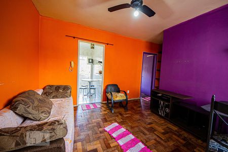 Sala  de apartamento à venda com 1 quarto, 52m² em Humaitá, Porto Alegre