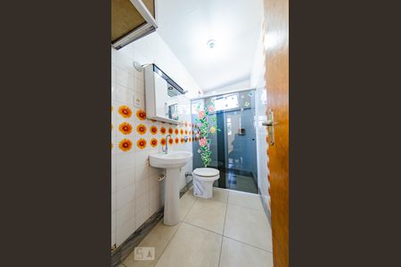 Banheiro de apartamento à venda com 3 quartos, 90m² em Santo André, Belo Horizonte