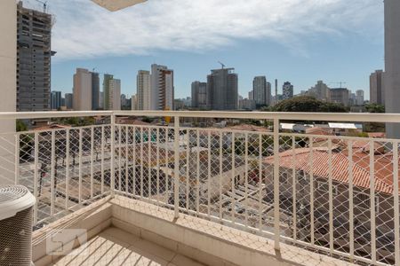 Varanda da Sala de apartamento para alugar com 2 quartos, 60m² em Santo Amaro, São Paulo