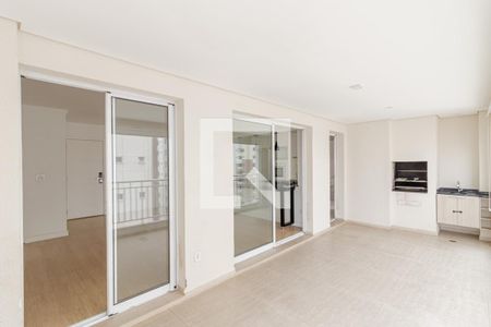 Varanda Gourmet  de apartamento à venda com 3 quartos, 113m² em Vila Gumercindo, São Paulo